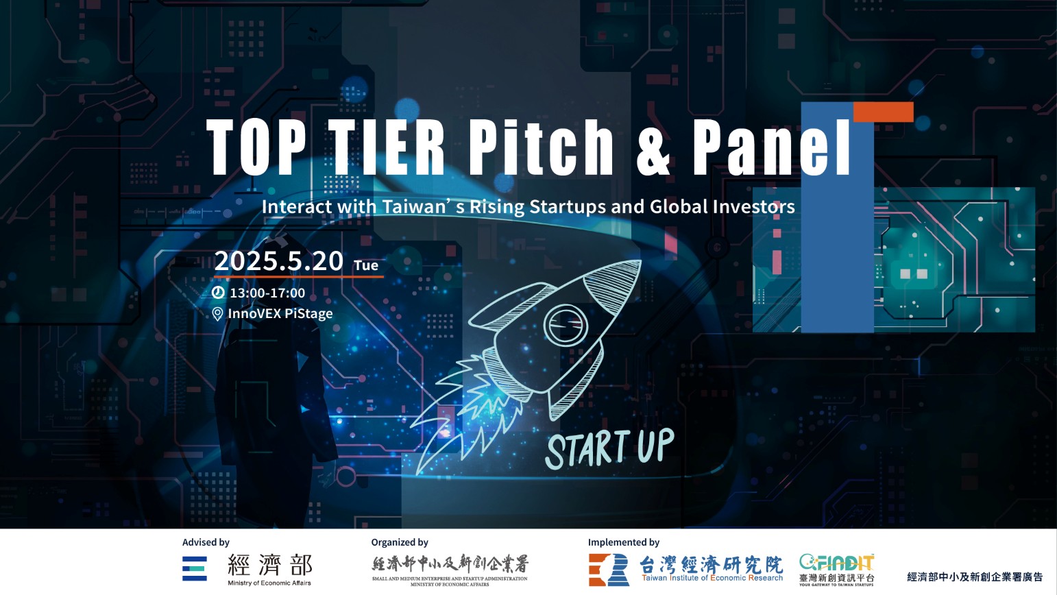 2025 TOP TIER PITCH&PANEL 國際媒合會