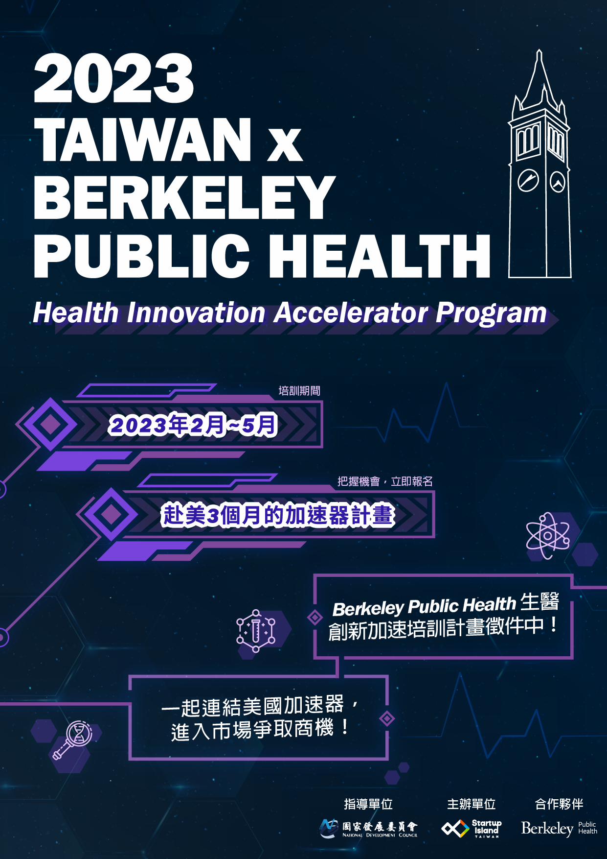 2023 Taiwan x Berkeley Public Health - Health Innovation Accelerator Program | Open for recruitment!
